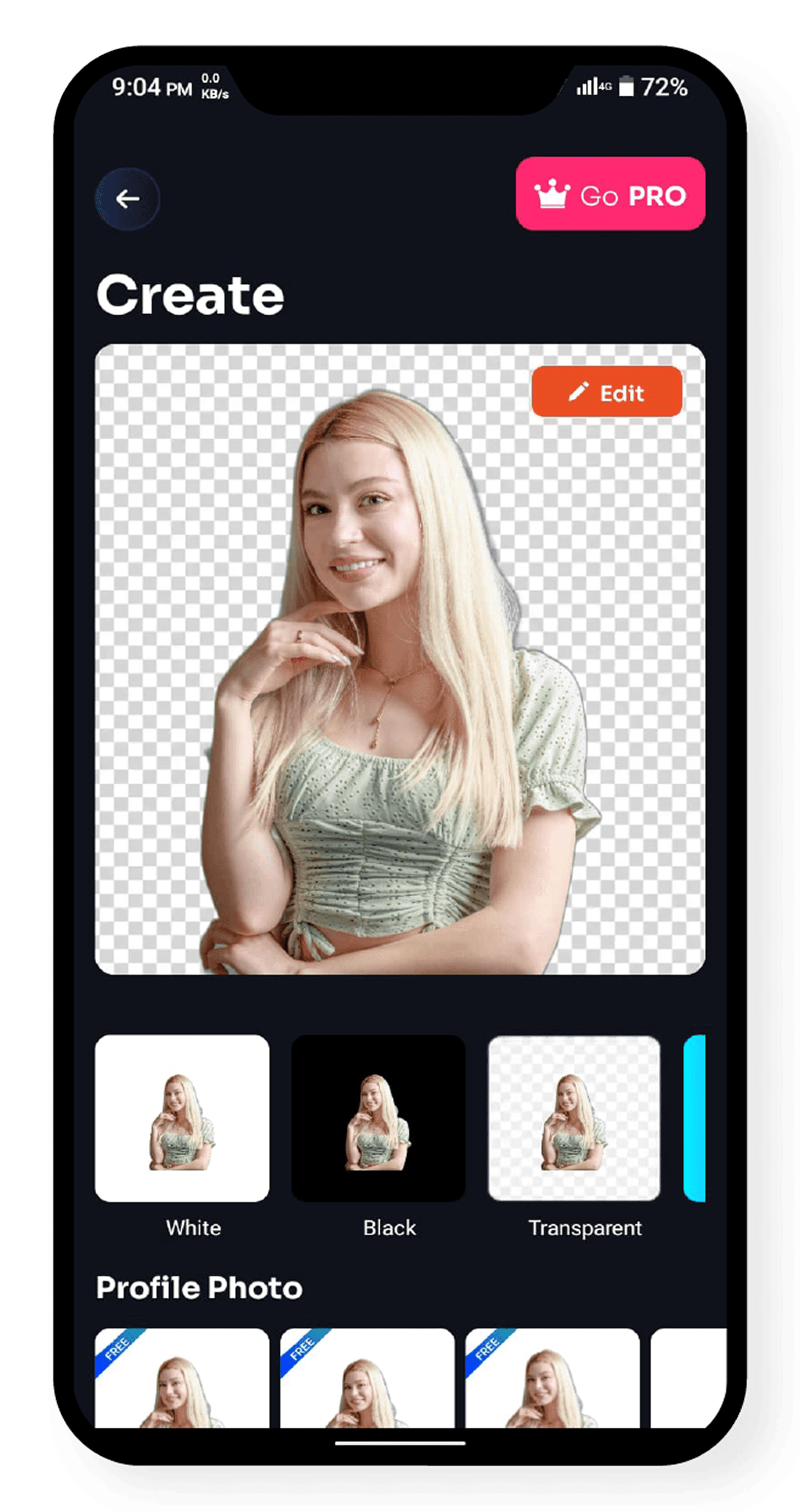Right phone preview