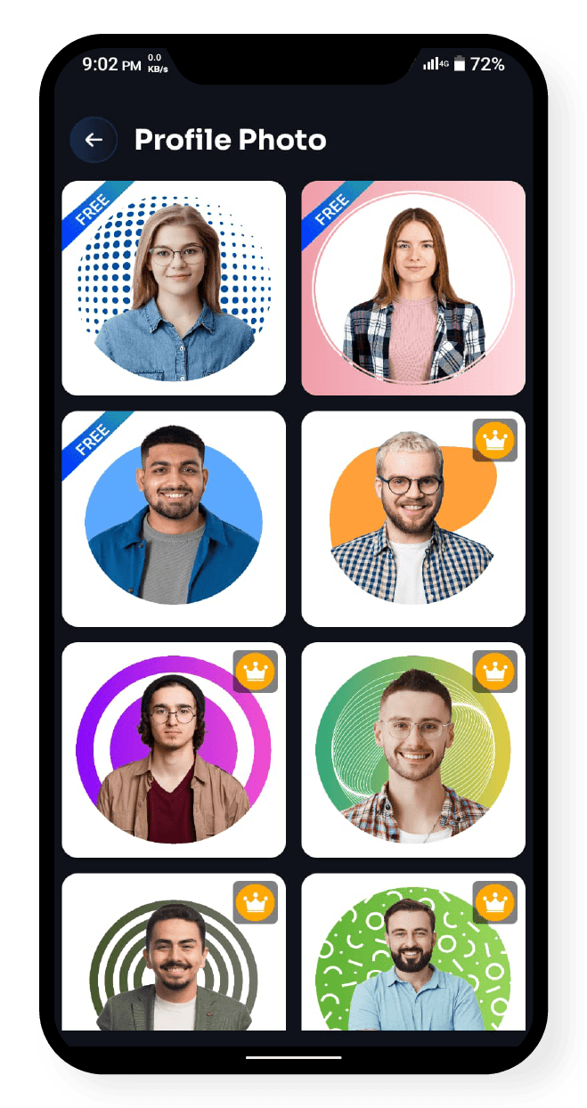 Left phone preview